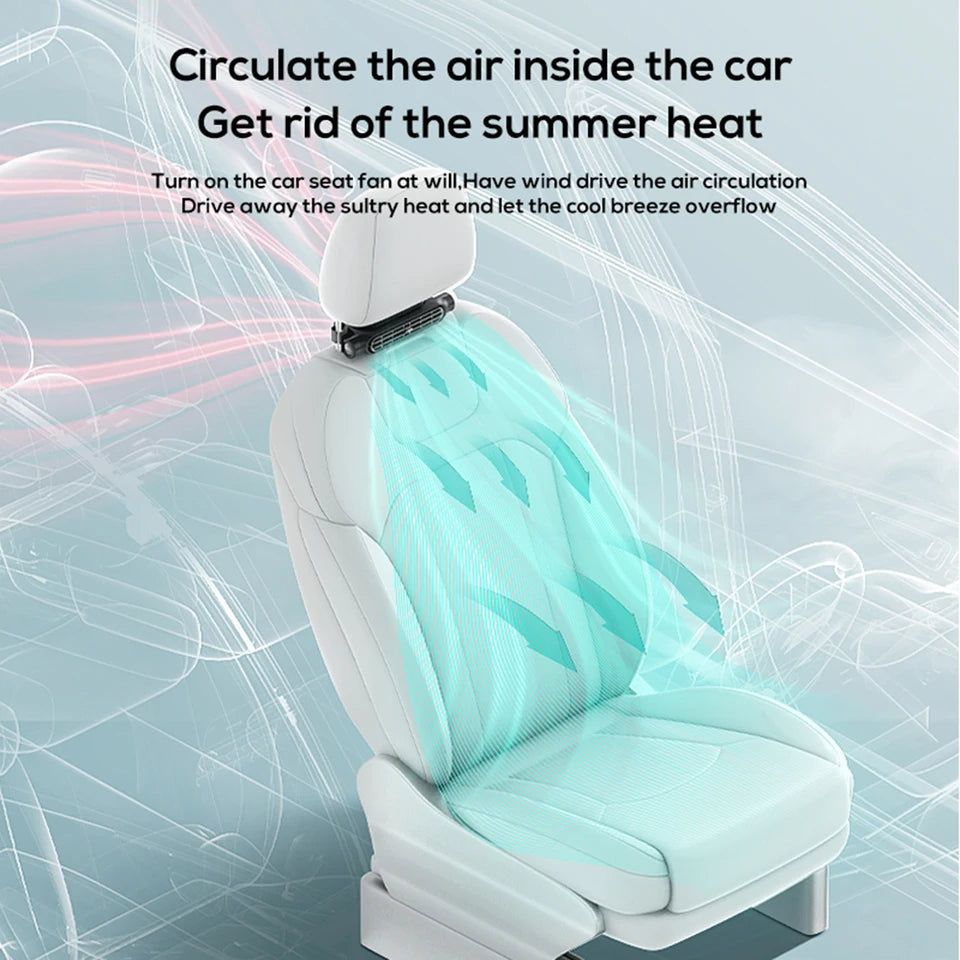 Ventilateur de Siège Auto Rafraîchissant